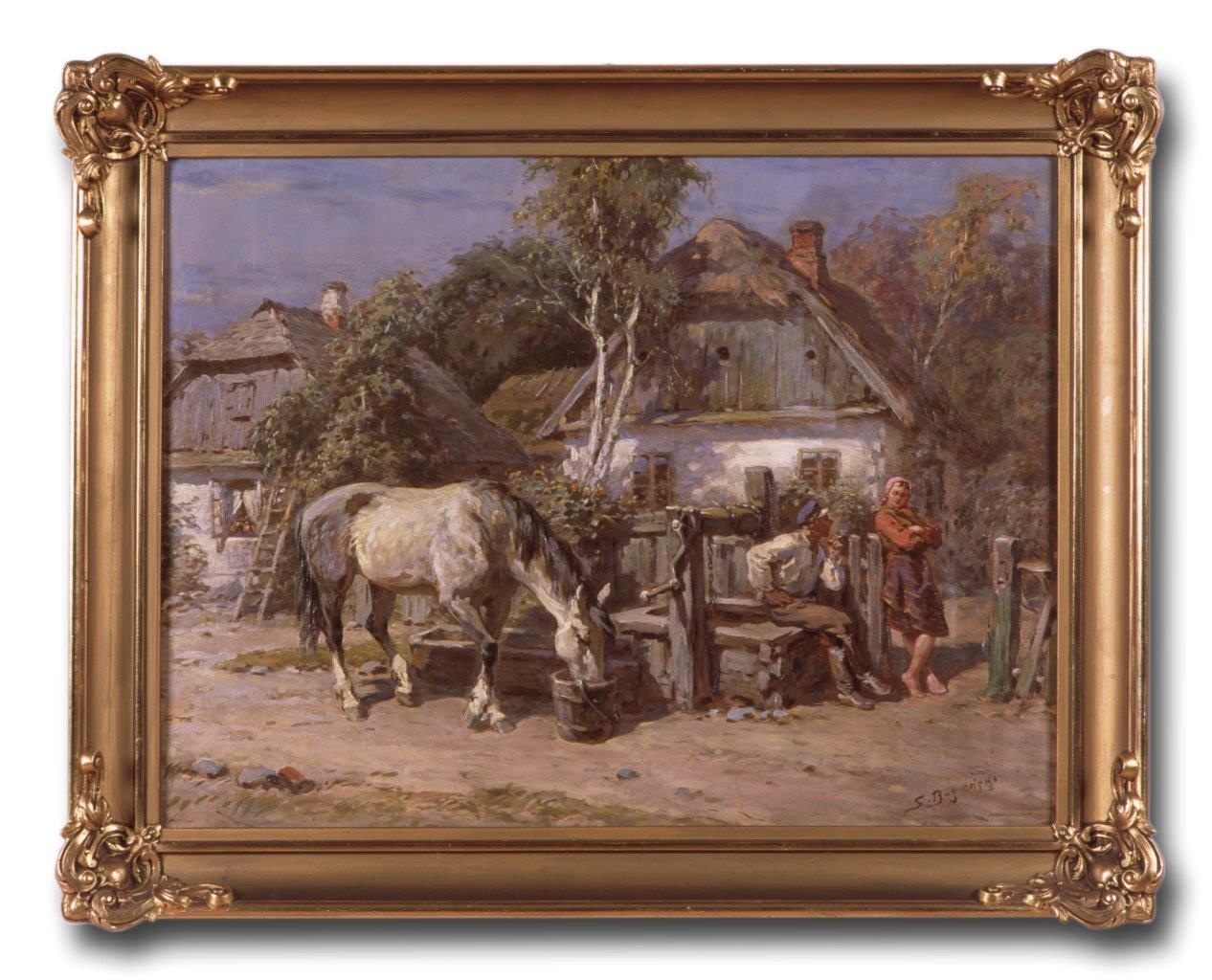 Stanisław BAGIEŃSKI Zaloty przy Artinfo.pl portal rynku sztuki